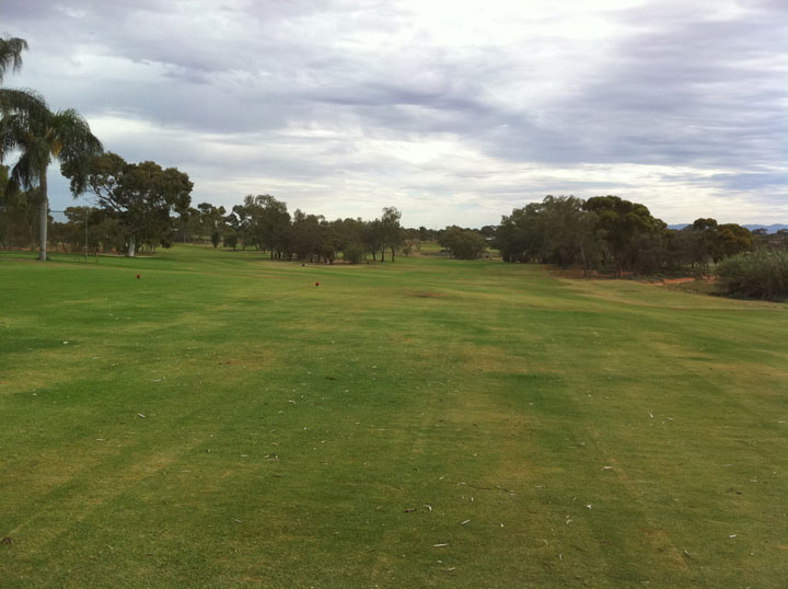 Hole 1 from the tee