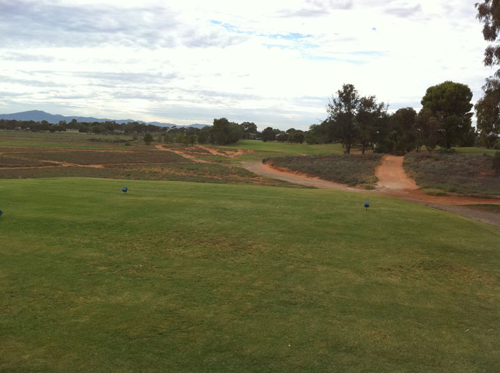 Hole 2 from the tee